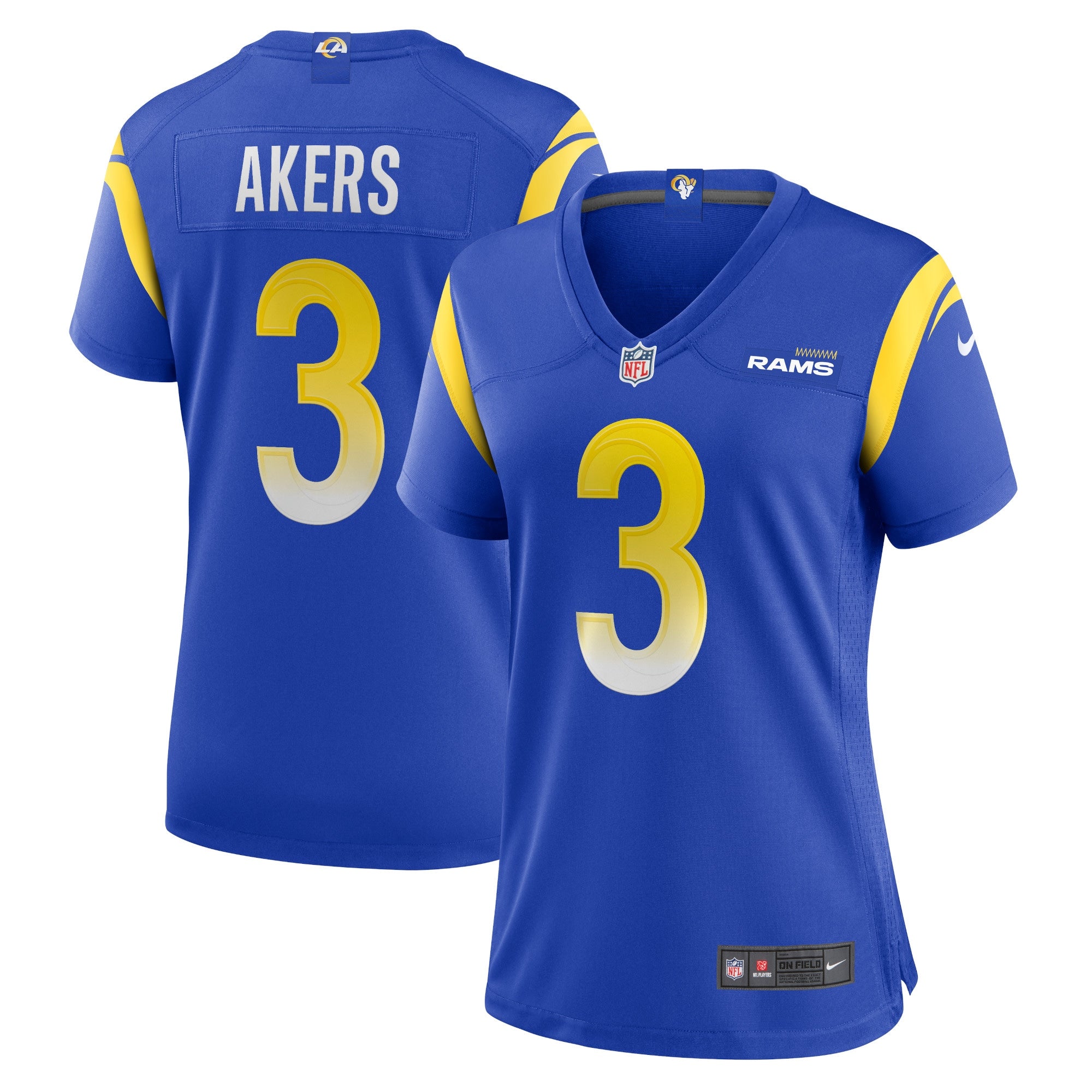 Cam Akers Los Angeles Rams Nike Women s Game Jersey   Royal