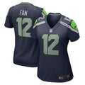 Women s Nike 12s College Navy Seattle Seahawks Game Jersey