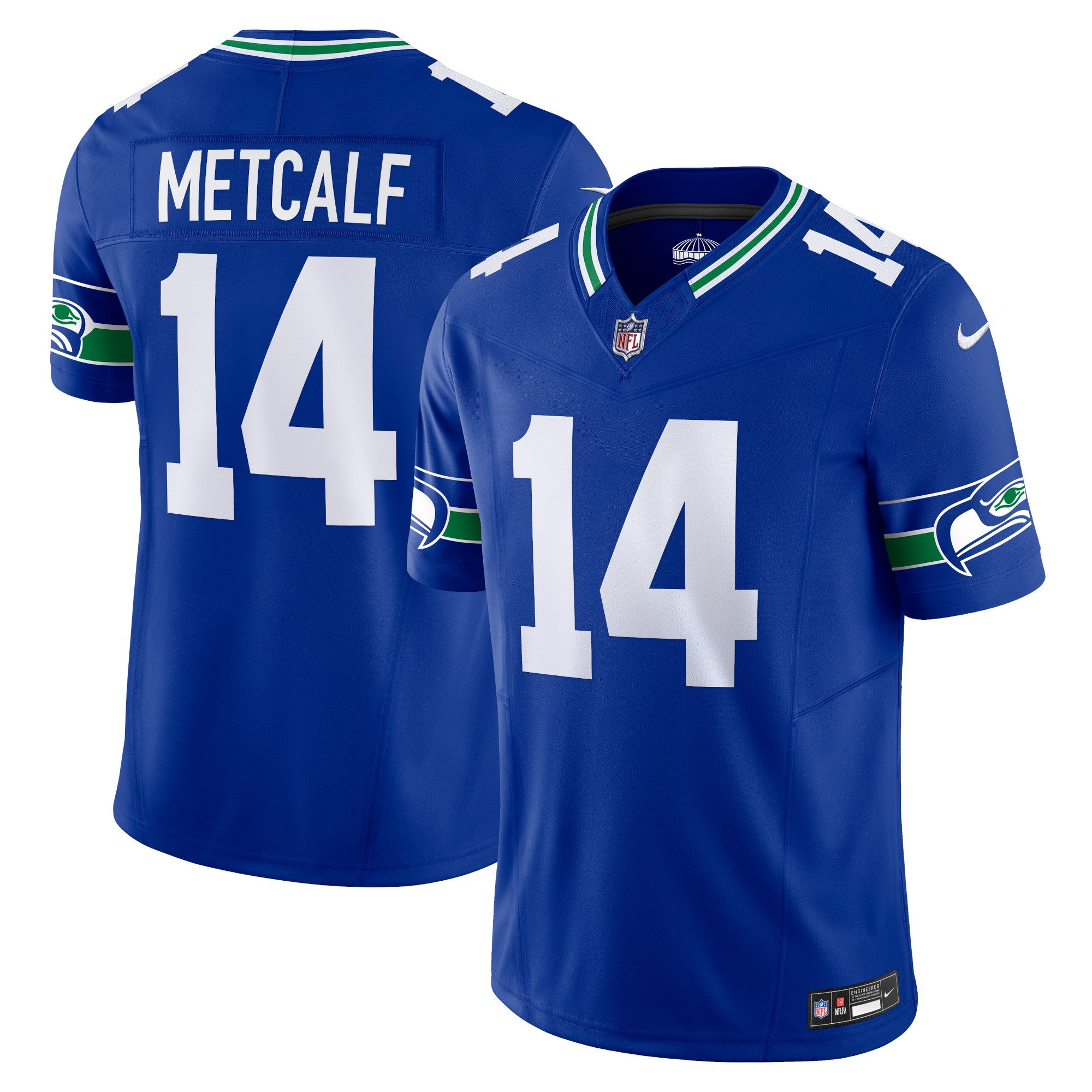 DK Metcalf Seattle Seahawks Nike Vapor F.U.S.E. Limited Jersey Royal
