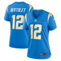 Women s Nike Taylor Bertolet Powder Blue Los Angeles Chargers Home Game Player Jersey
