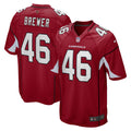 Aaron Brewer Arizona Cardinals Nike Game Jersey   Cardinal