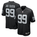 Nesta Jade Silvera Las Vegas Raiders Nike Team Game Jersey    Black