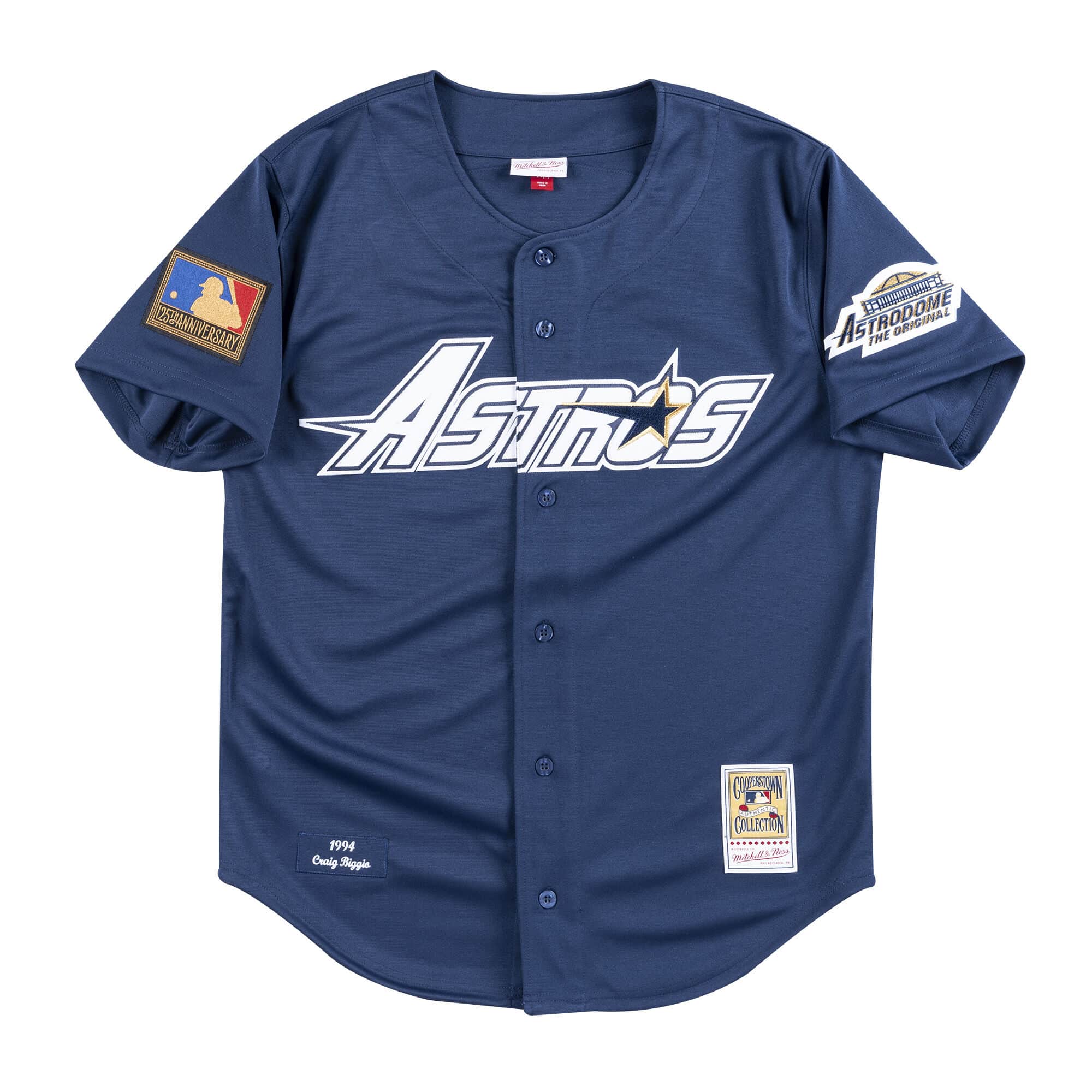 Authentic Jersey Houston Astros Alternate 1994 Craig Biggio