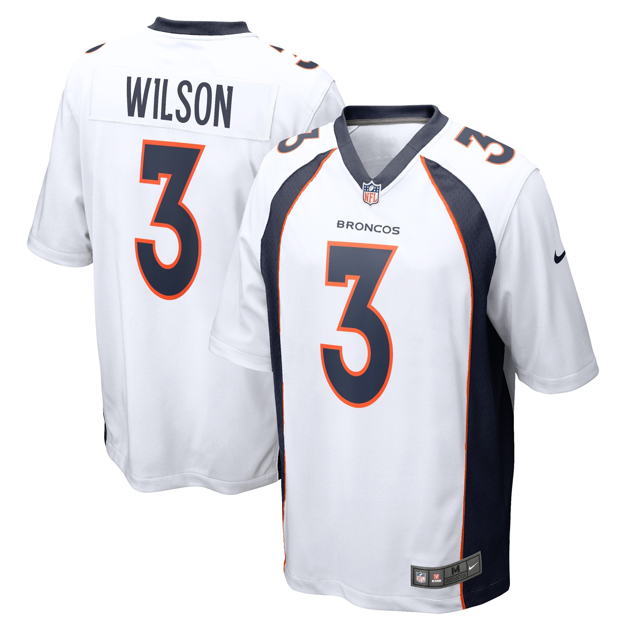 Russell Wilson Denver Broncos Nike Game Jersey   White
