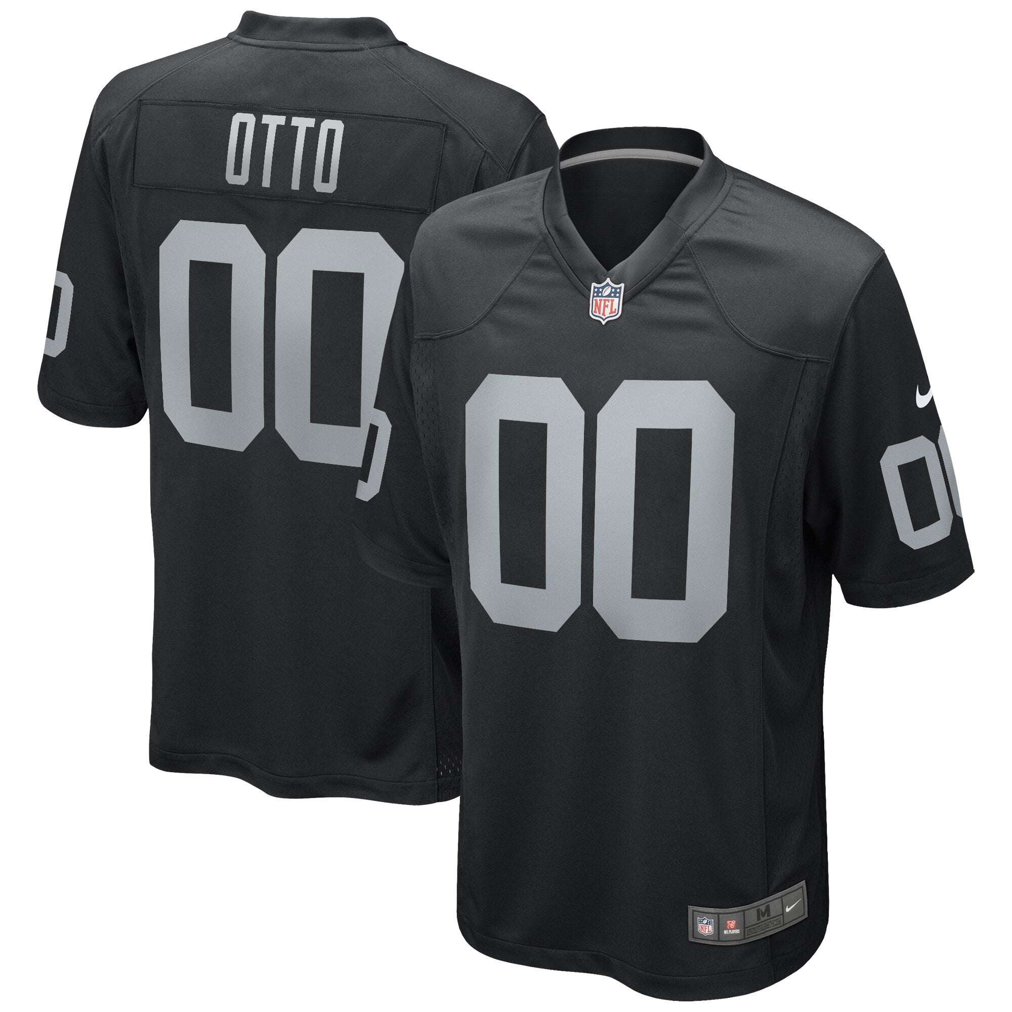Jim Otto Las Vegas Raiders Nike Game Retired Player Jersey   Black