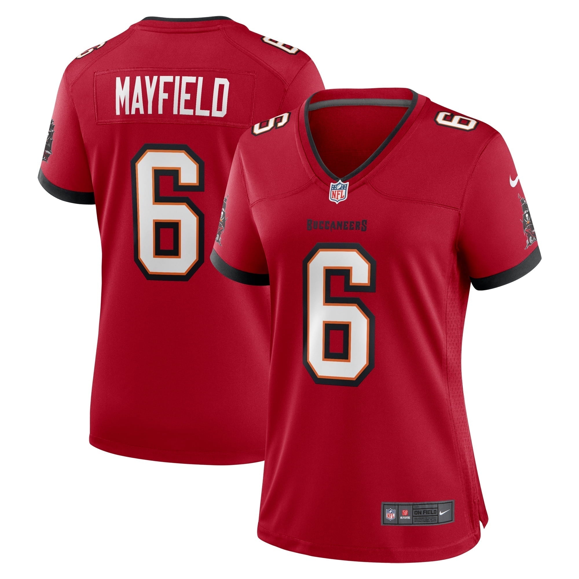 Women s Nike Baker Mayfield Red Tampa Bay Buccaneers Game Jersey