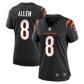 Women s Nike Brandon Allen Black Cincinnati Bengals Player Game Jersey