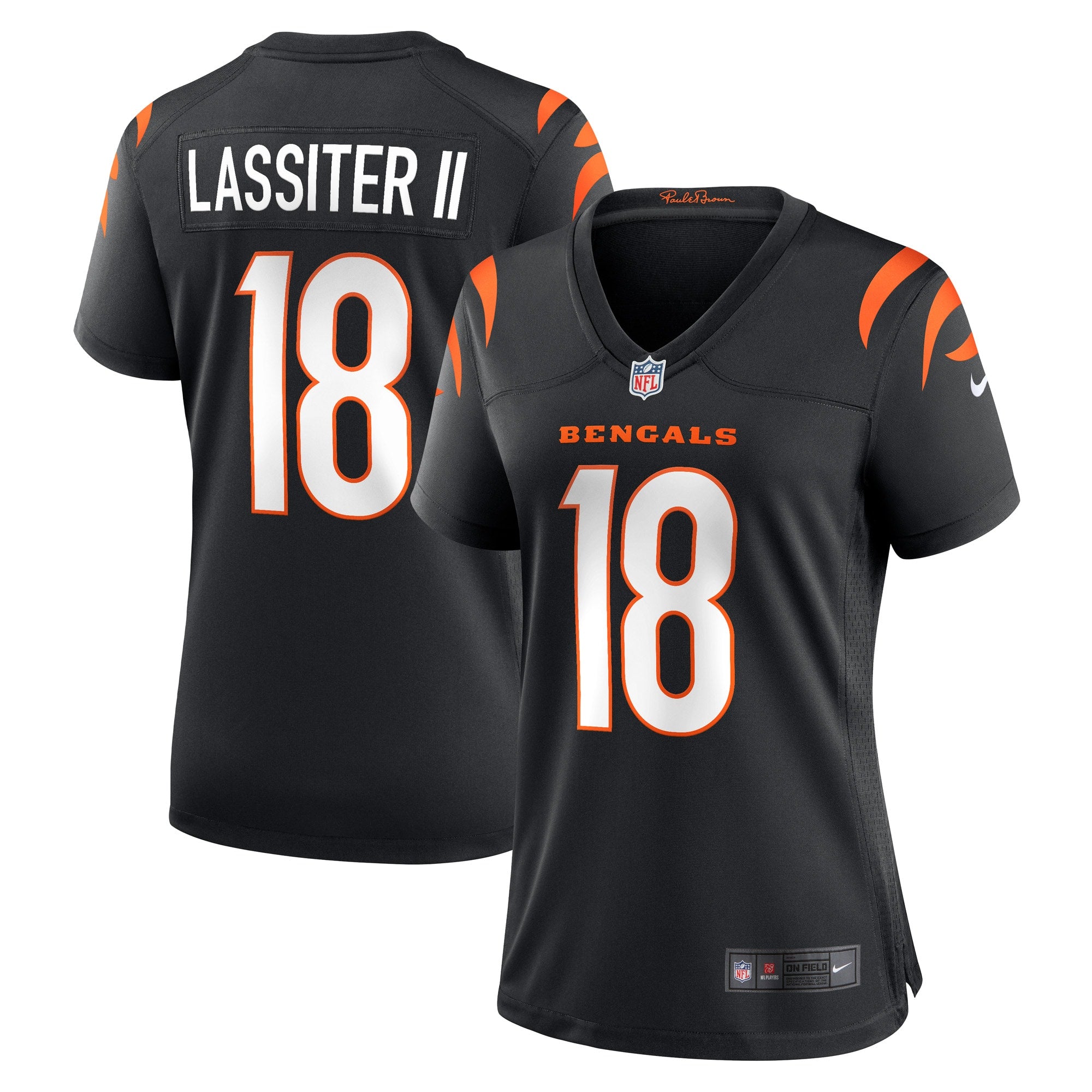 Kwamie Lassiter II Cincinnati Bengals Nike Women s Game Player Jersey   Black