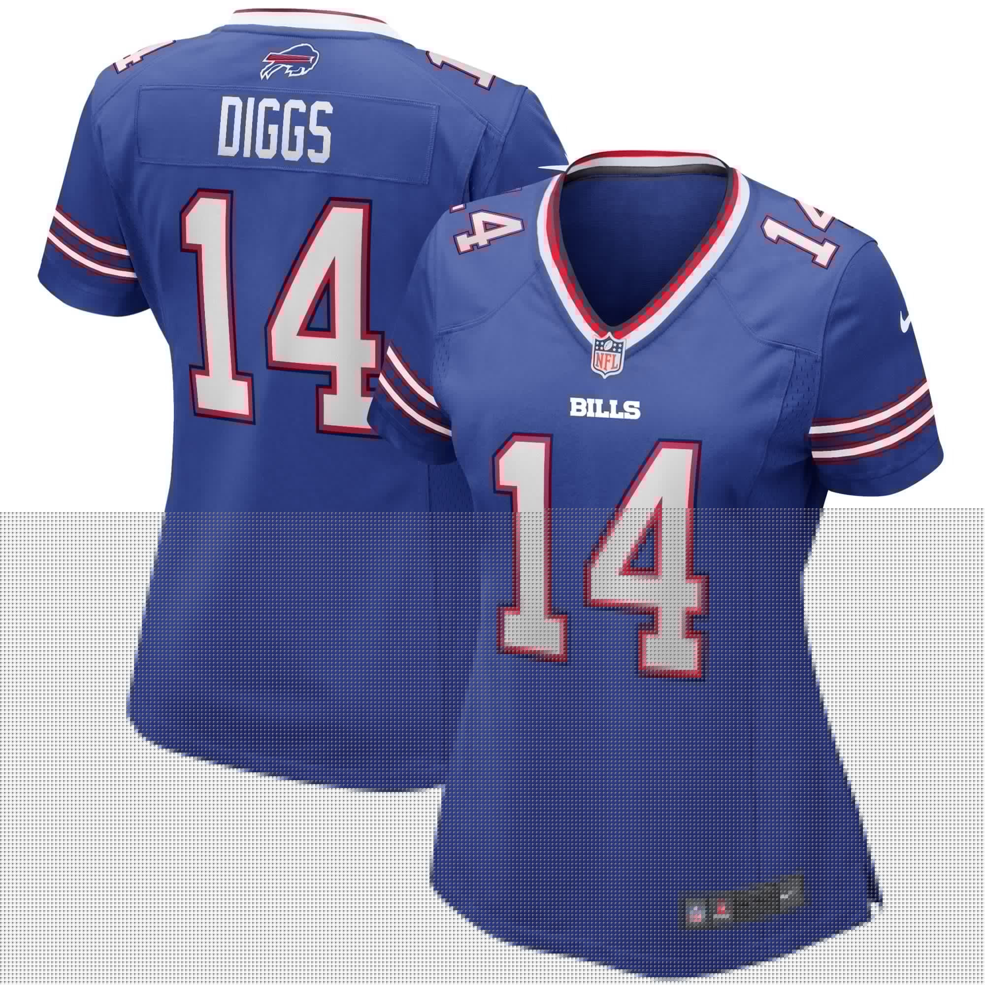 Stefon Diggs Buffalo Bills Nike Women s Player Game Jersey   Royal