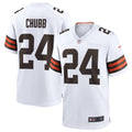 Nick Chubb Cleveland Browns Nike Game Jersey   White