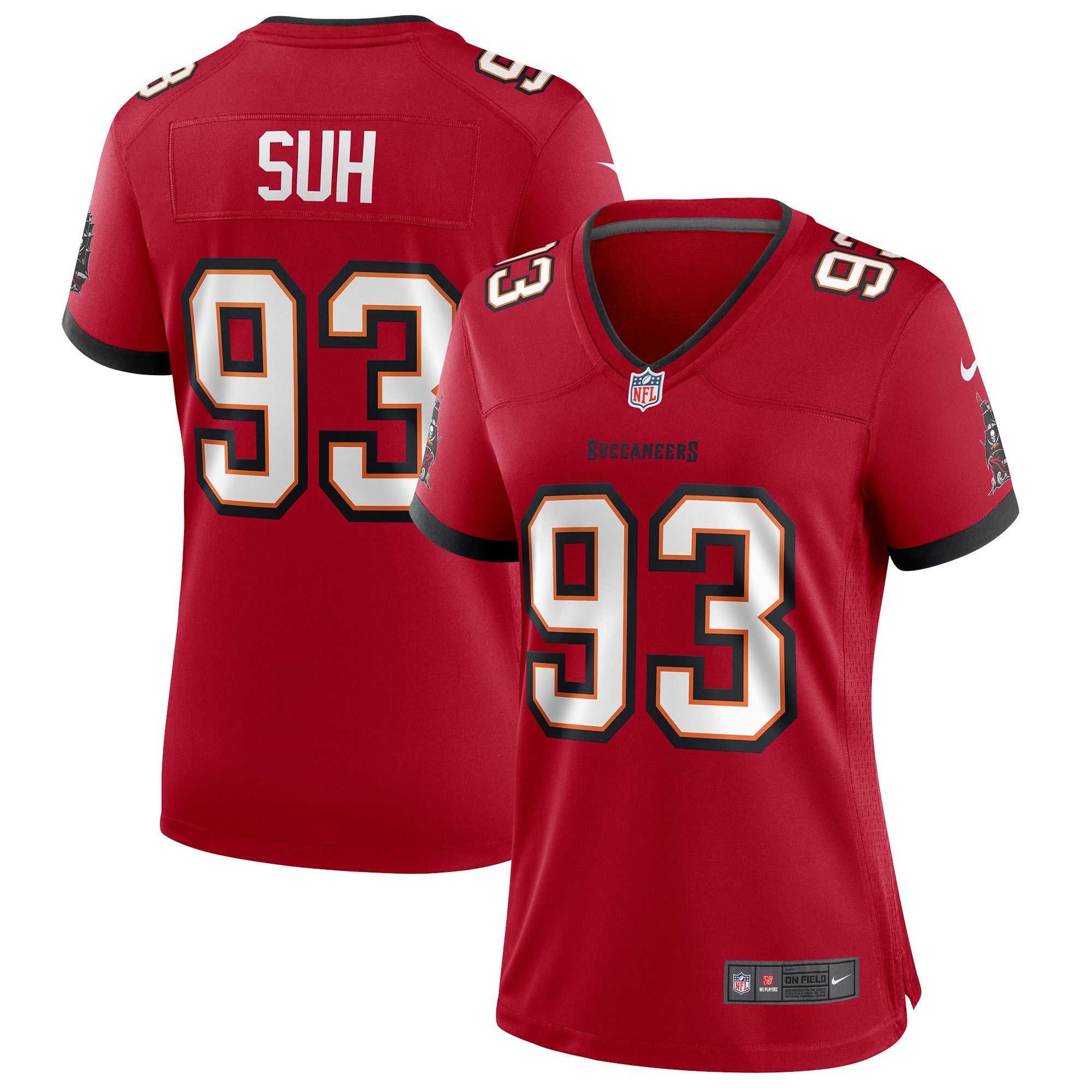 Ndamukong Suh Tampa Bay Buccaneers Nike Women s Game Jersey   Red