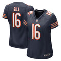 Trenton Gill Chicago Bears Nike Women s Game Player Jersey   Navy