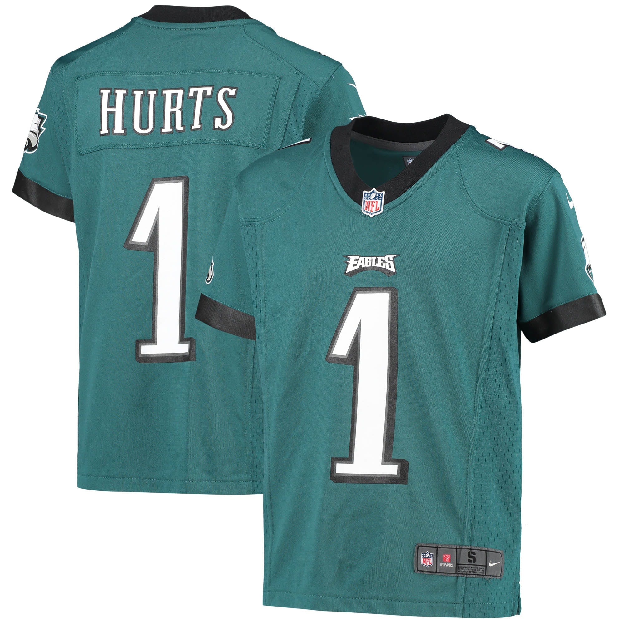 Jalen Hurts Philadelphia Eagles Nike Youth Game Jersey   Green