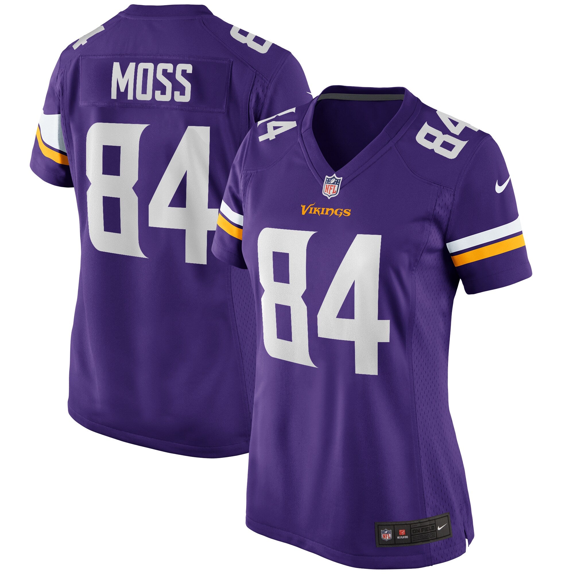 Randy Moss Minnesota Vikings Nike Women s Game Retired Player Jersey   Purple