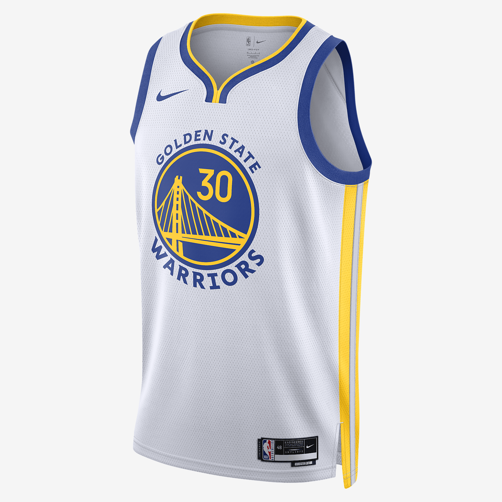Golden State Warriors Association Edition 2022/23 Nike Dri-FIT NBA Swingman Jersey - White