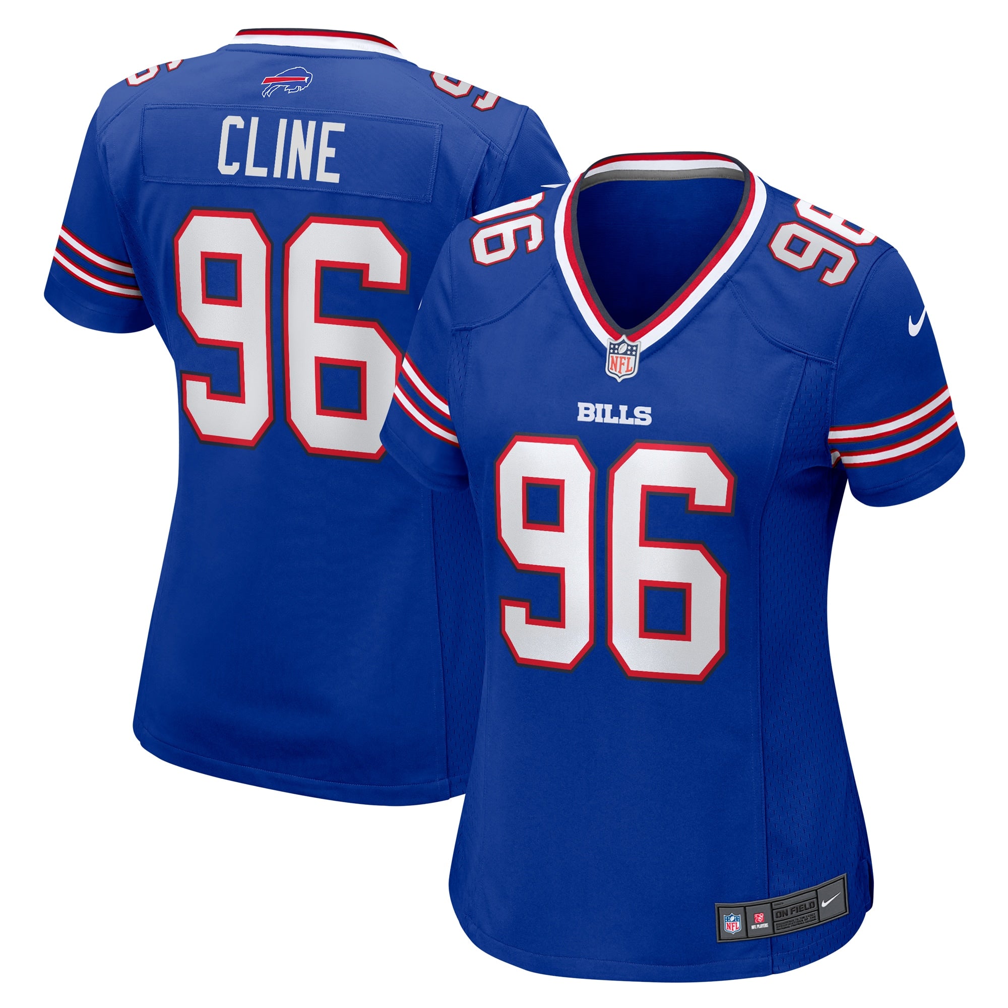 Kameron Cline Buffalo Bills Nike Women s Team Game Jersey    Royal