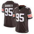 Men s Nike Myles Garrett Brown Cleveland Browns Vapor F.U.S.E. Limited Jersey