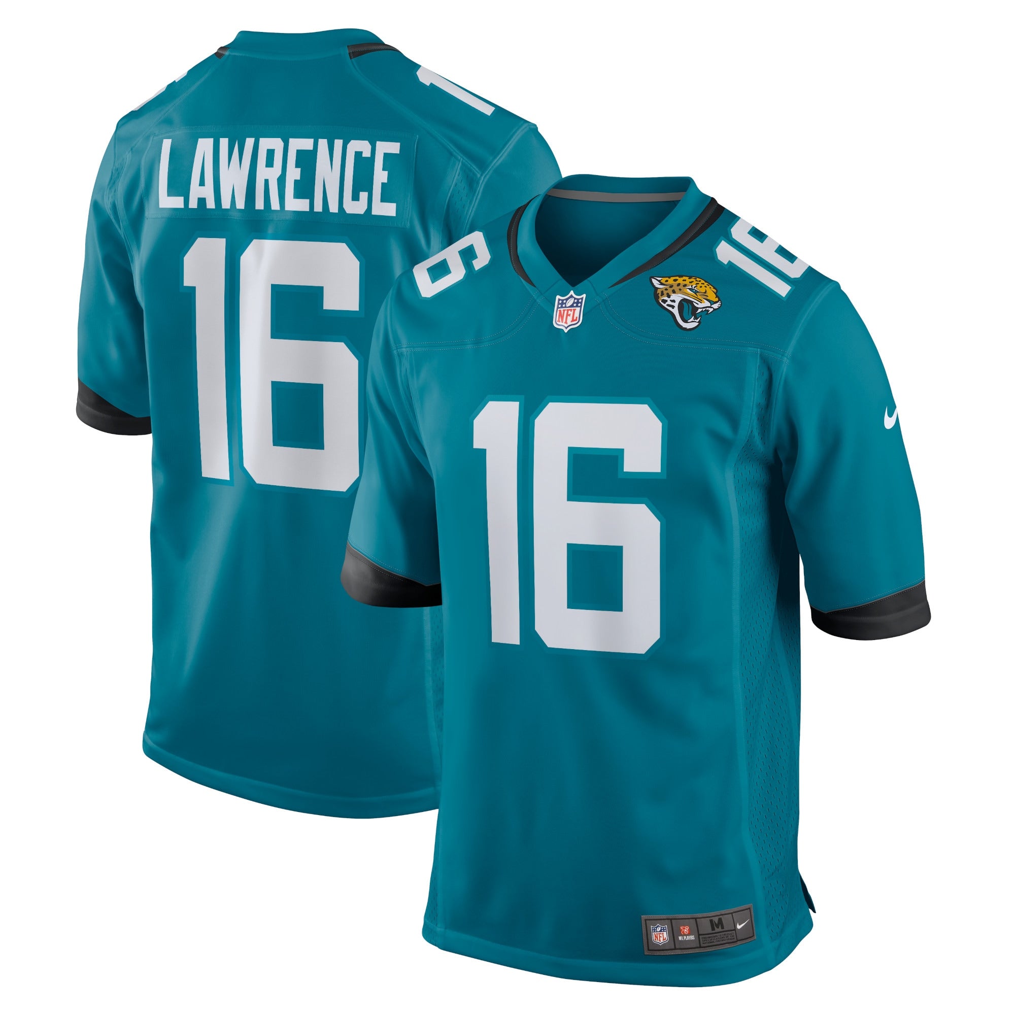 Trevor Lawrence Jacksonville Jaguars Nike Home Game Jersey   Teal
