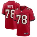 Tristan Wirfs Tampa Bay Buccaneers Nike Player Game Jersey   Red