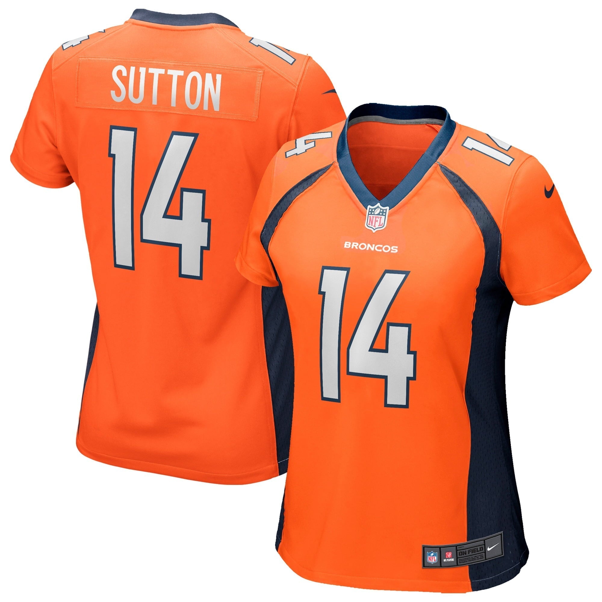 Women s Nike Courtland Sutton Orange Denver Broncos Game Jersey