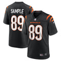 Men s Nike Drew Sample Black Cincinnati Bengals Game Jersey