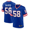 Men s Nike Carl Banks Royal New York Giants Classic Retired Player Game Jersey