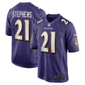 Brandon Stephens Baltimore Ravens Nike Game Jersey   Purple