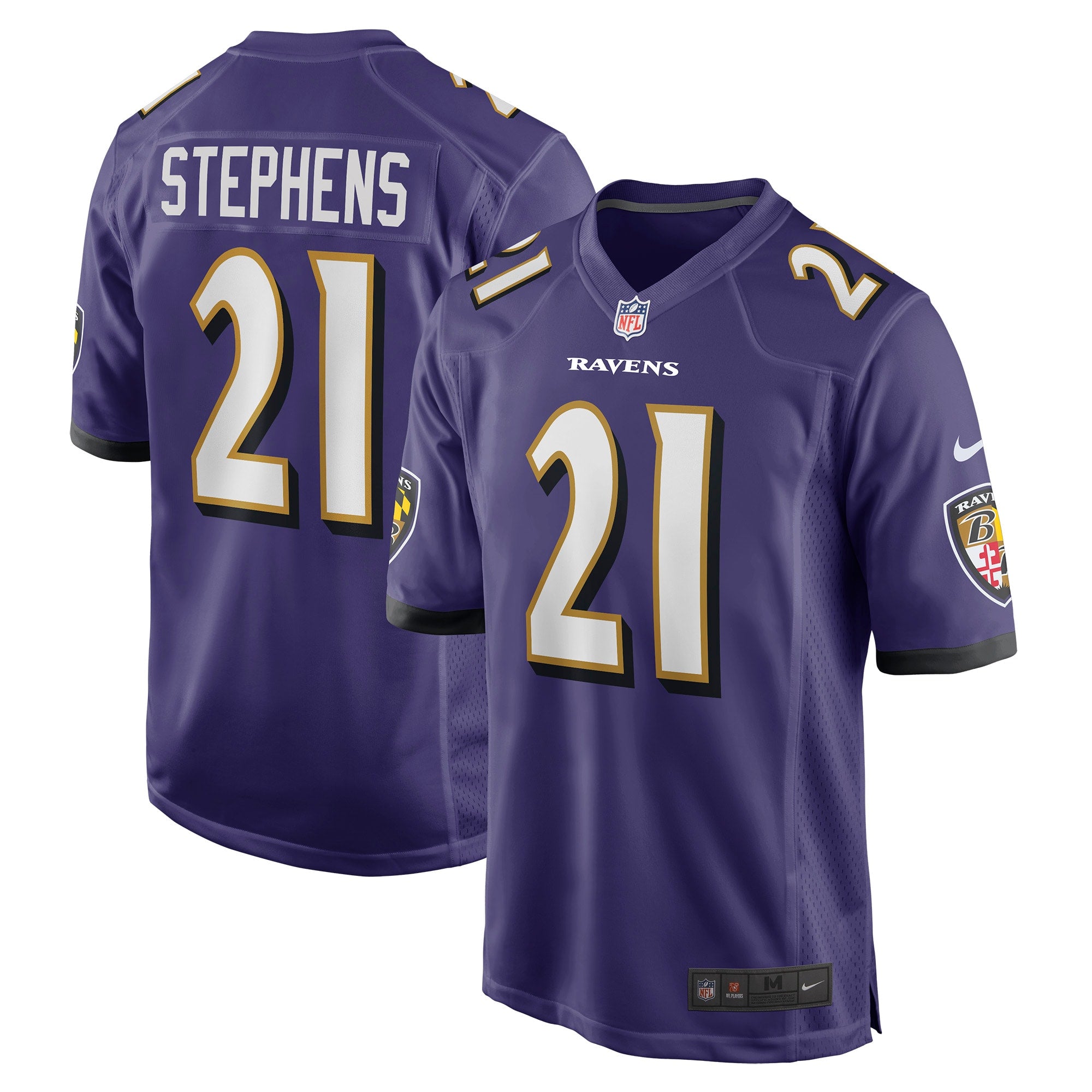 Brandon Stephens Baltimore Ravens Nike Game Jersey   Purple