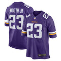 Men s Nike Andrew Booth Jr. Purple Minnesota Vikings Player Game Jersey