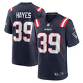 Men s Nike Tae Hayes Navy New England Patriots Home Game Player Jersey