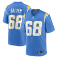 Men s Nike Jamaree Salyer Powder Blue Los Angeles Chargers Game Player Jersey