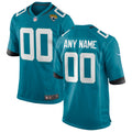 Jacksonville Jaguars Nike Alternate Custom Game Jersey   Teal