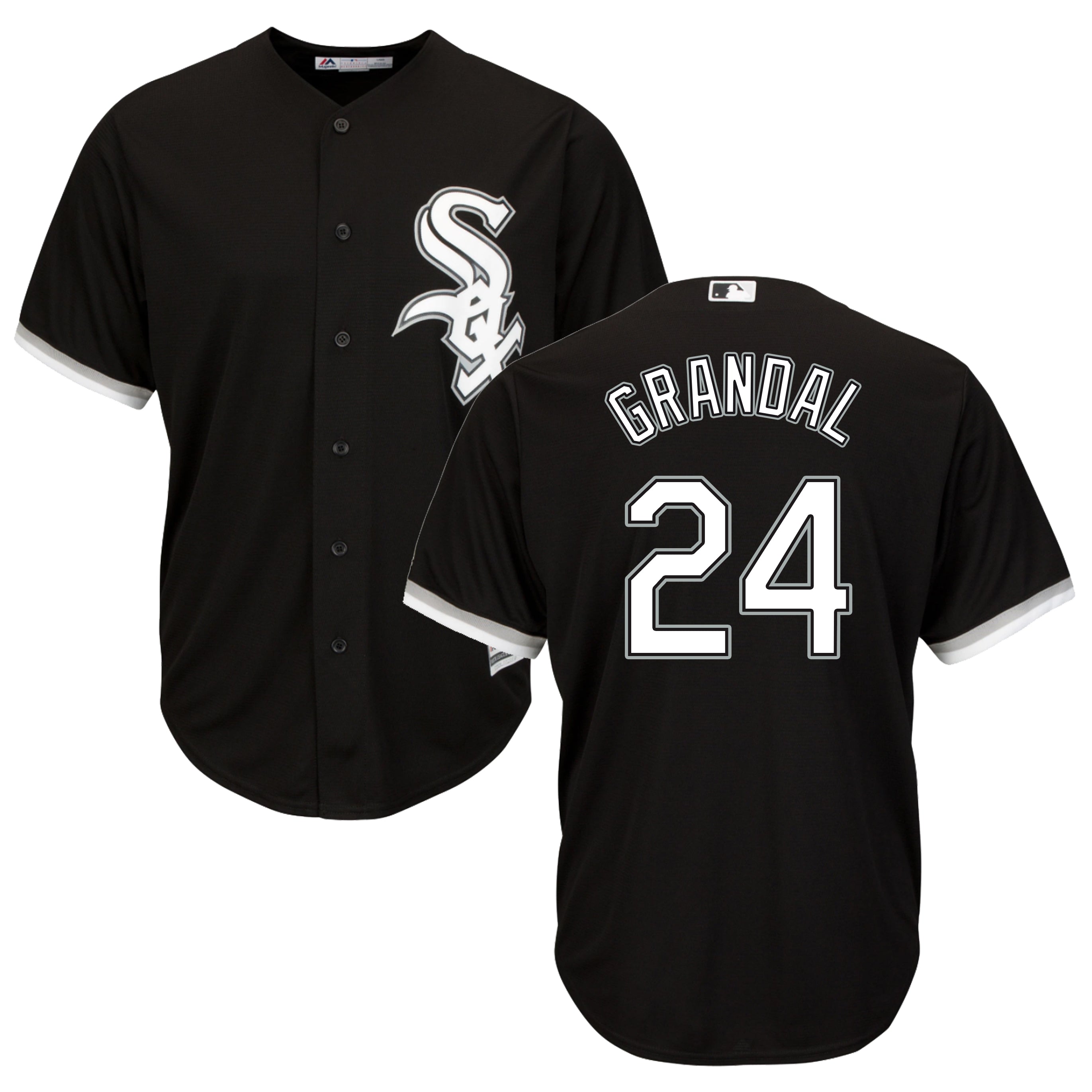 Yasmani Grandal Chicago White Sox Black Alternate Replica Men's Jersey