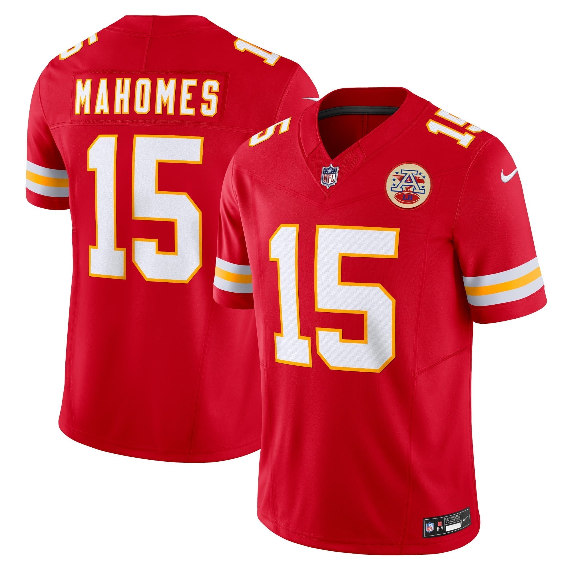 Men s Nike Patrick Mahomes Red Kansas City Chiefs Vapor F.U.S.E. Limited Jersey