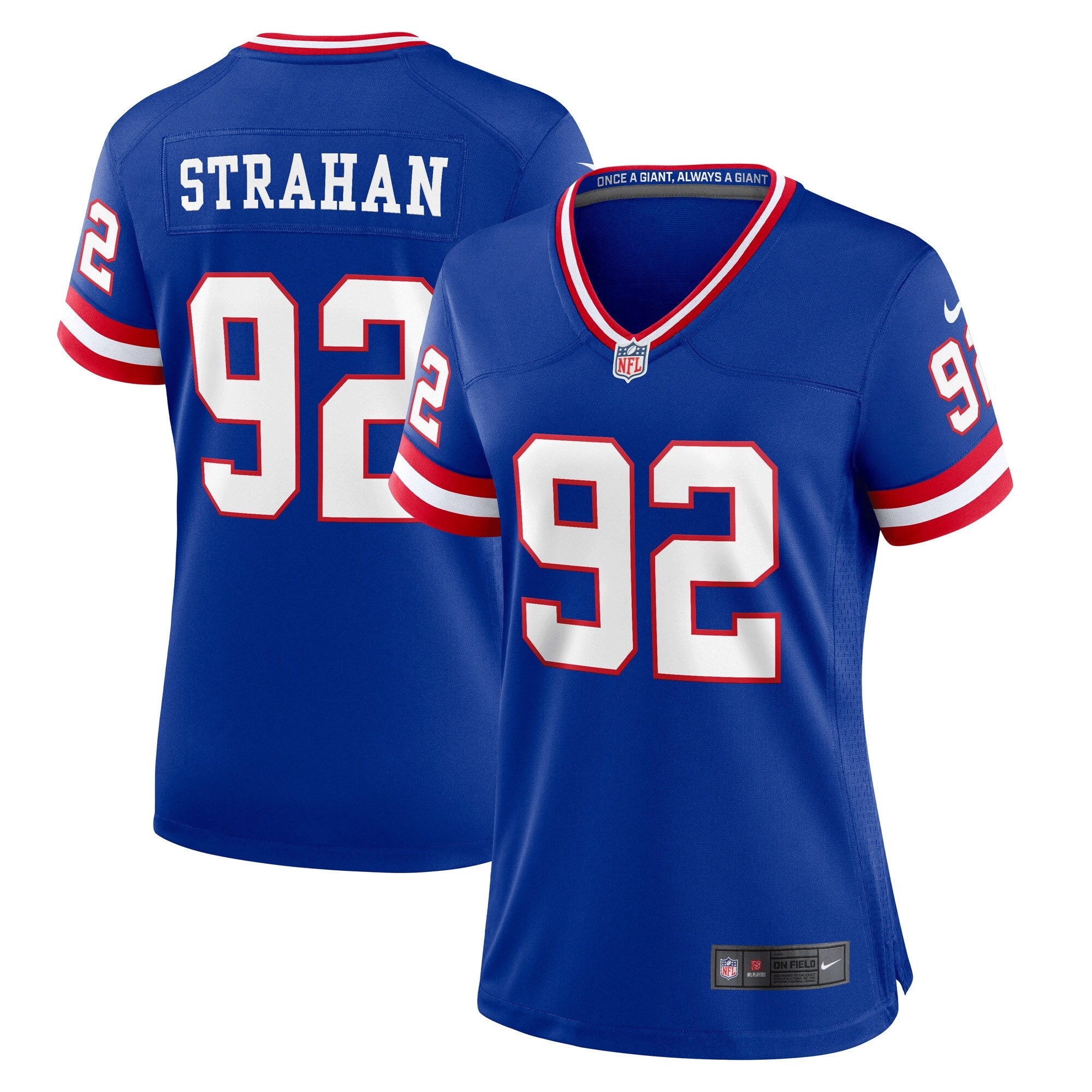 Michael Strahan New York Giants Nike Women s Classic Retired Player Game Jersey Royal