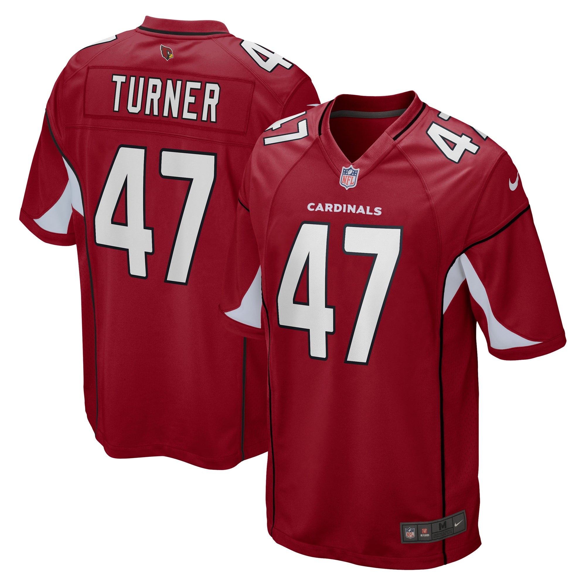 Ezekiel Turner Arizona Cardinals Nike Game Jersey   Cardinal