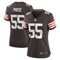 Women s Nike Ethan Pocic Brown Cleveland Browns Game Jersey