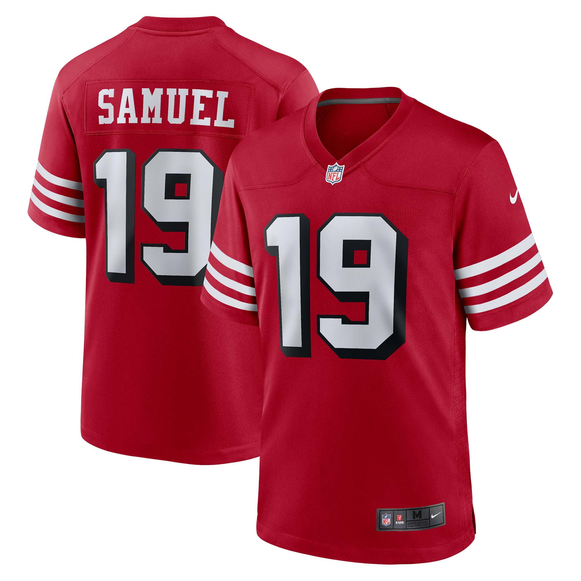 Men s Nike Deebo Samuel Scarlet San Francisco 49ers Alternate Game Jersey