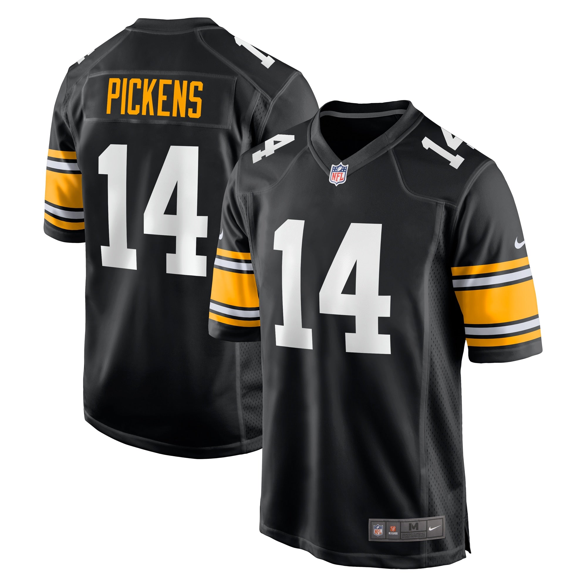 George Pickens Pittsburgh Steelers Nike Alternate Game Player Jersey   Black