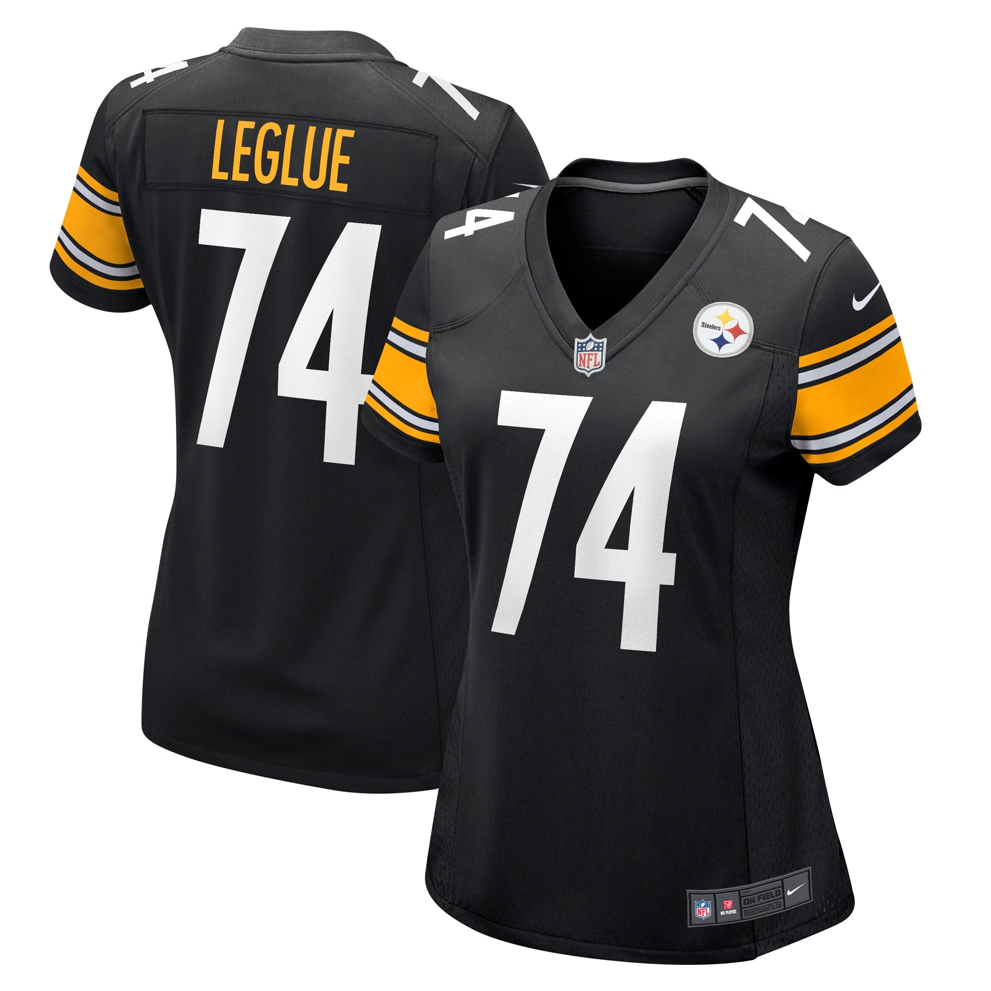 John Leglue Pittsburgh Steelers Nike Women s Game Player Jersey   Black
