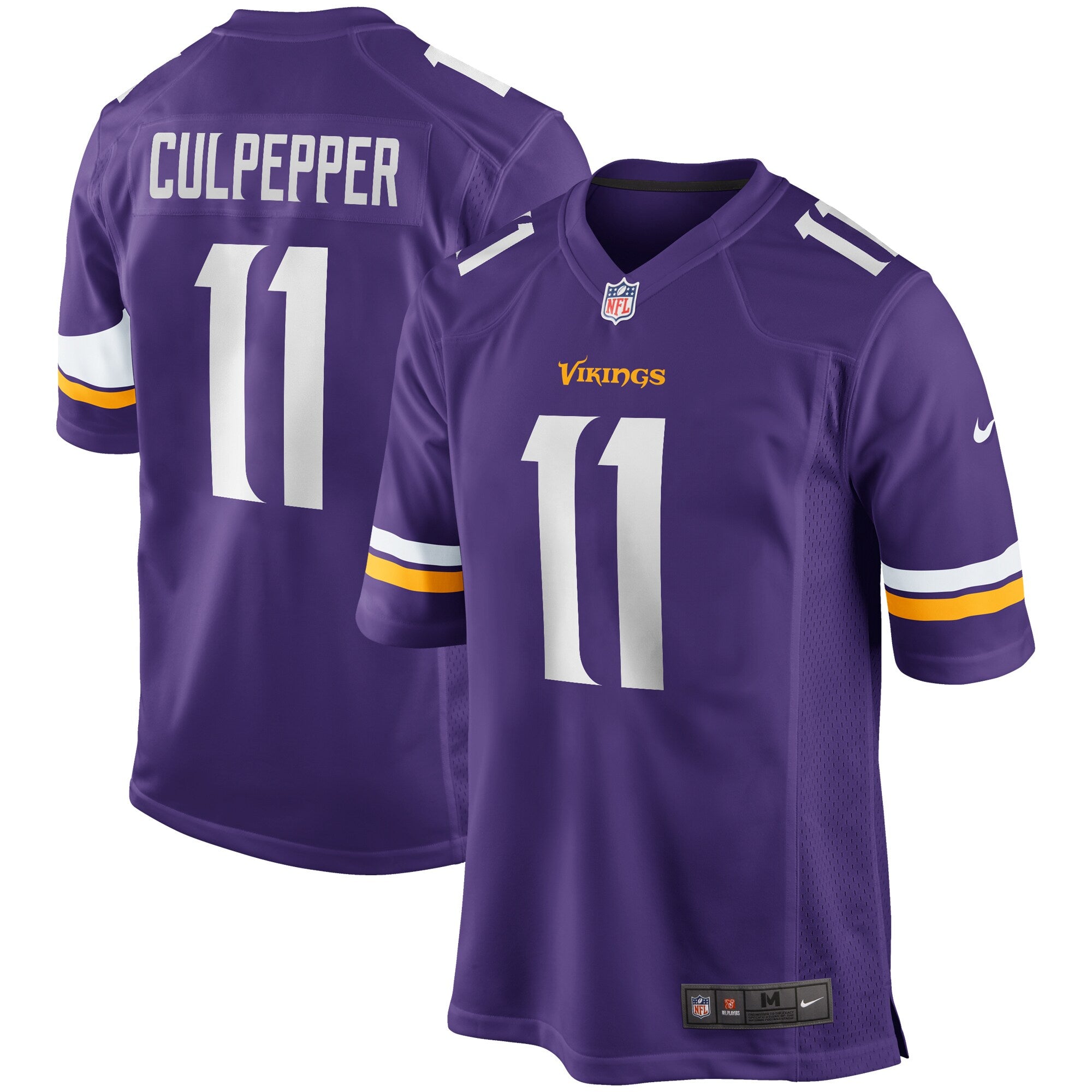 Daunte Culpepper Minnesota Vikings Nike Game Retired Player Jersey   Purple