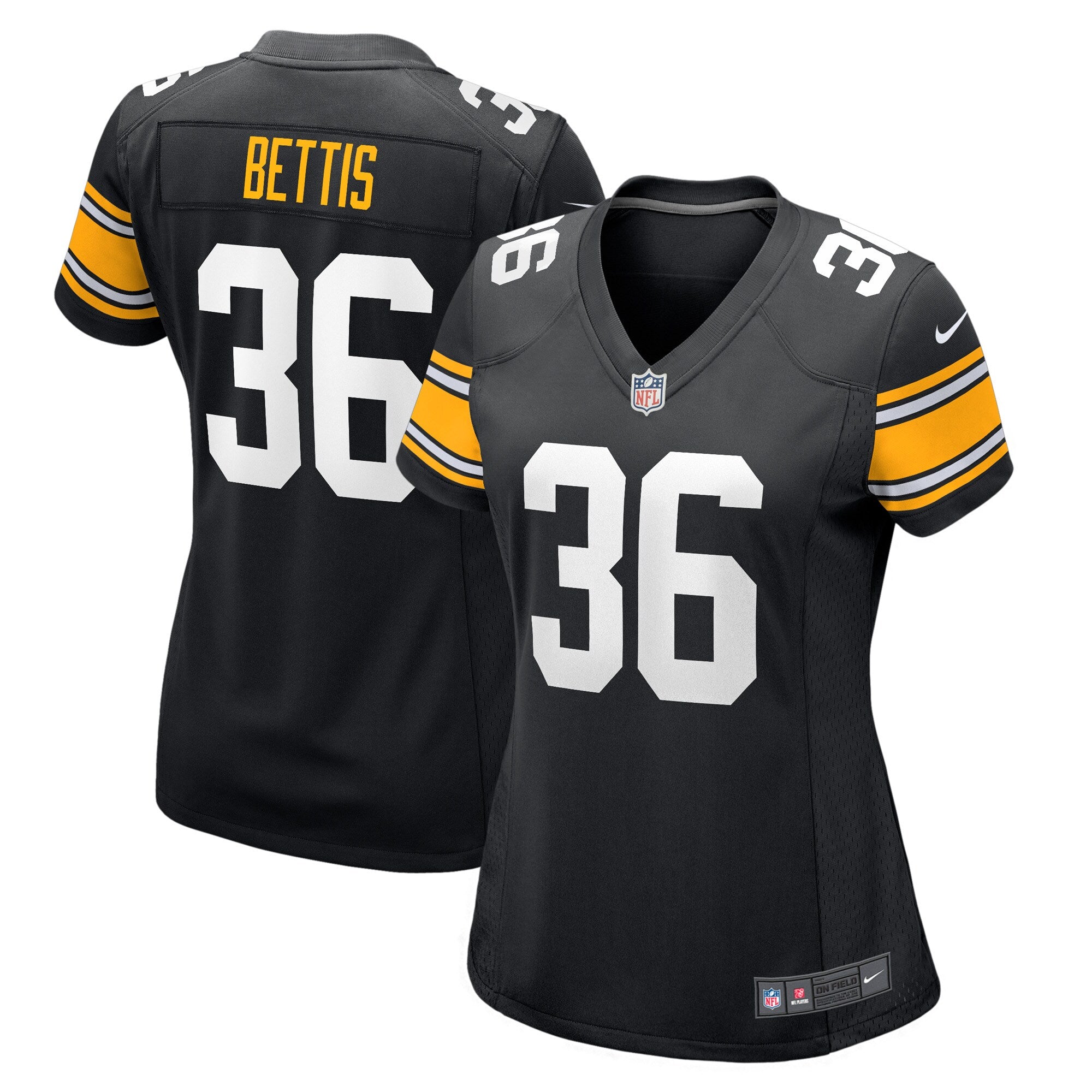 Jerome Bettis Pittsburgh Steelers Nike Women s Retired Player Jersey   Black