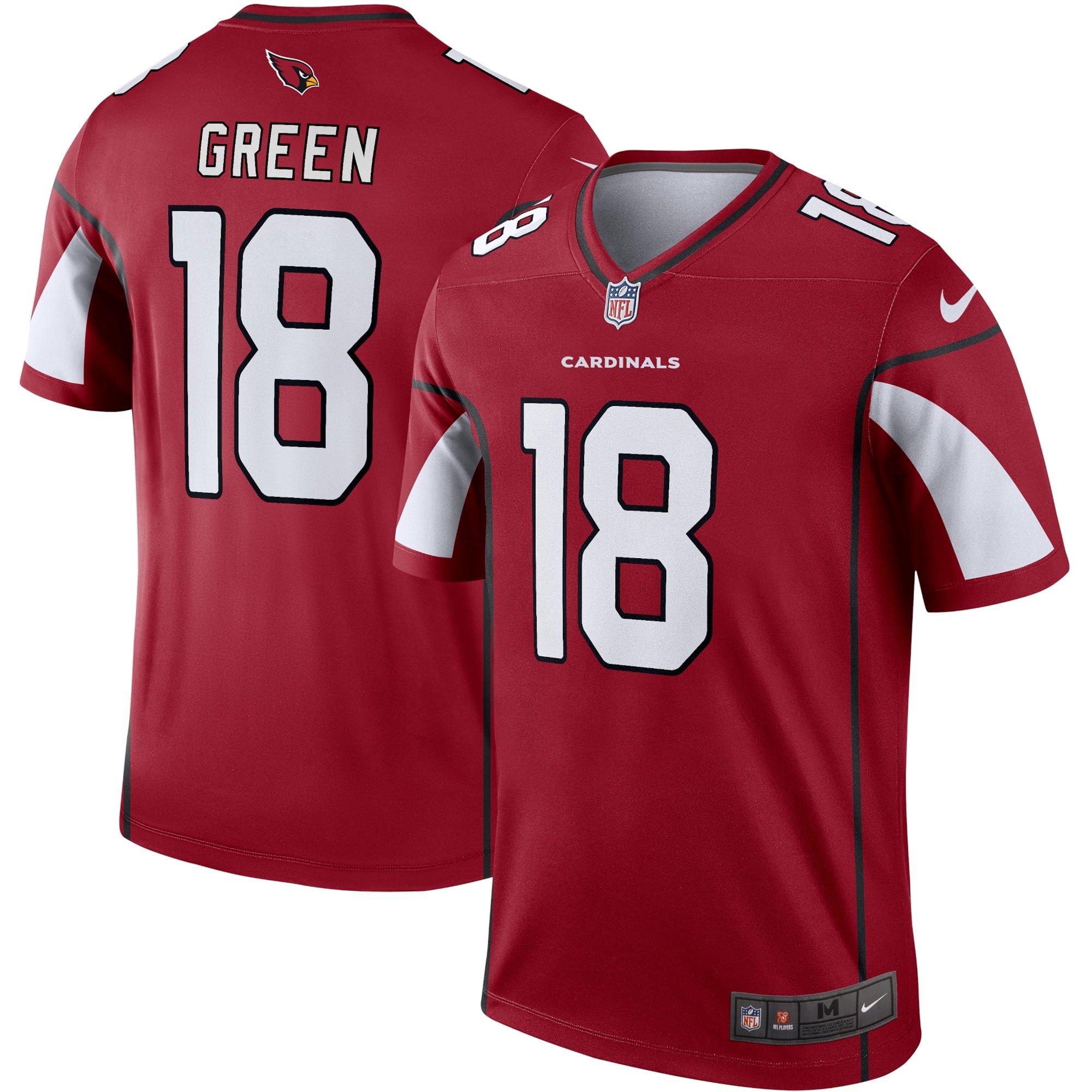 Men s Nike A.J. Green Cardinal Arizona Cardinals Legend Jersey