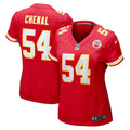 Women s Nike Leo Chenal Red Kansas City Chiefs Game Player Jersey