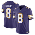Kirk Cousins Minnesota Vikings Nike Vapor F.U.S.E. Limited Jersey   Purple