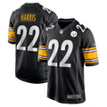 Najee Harris Pittsburgh Steelers Nike Game Jersey   Black
