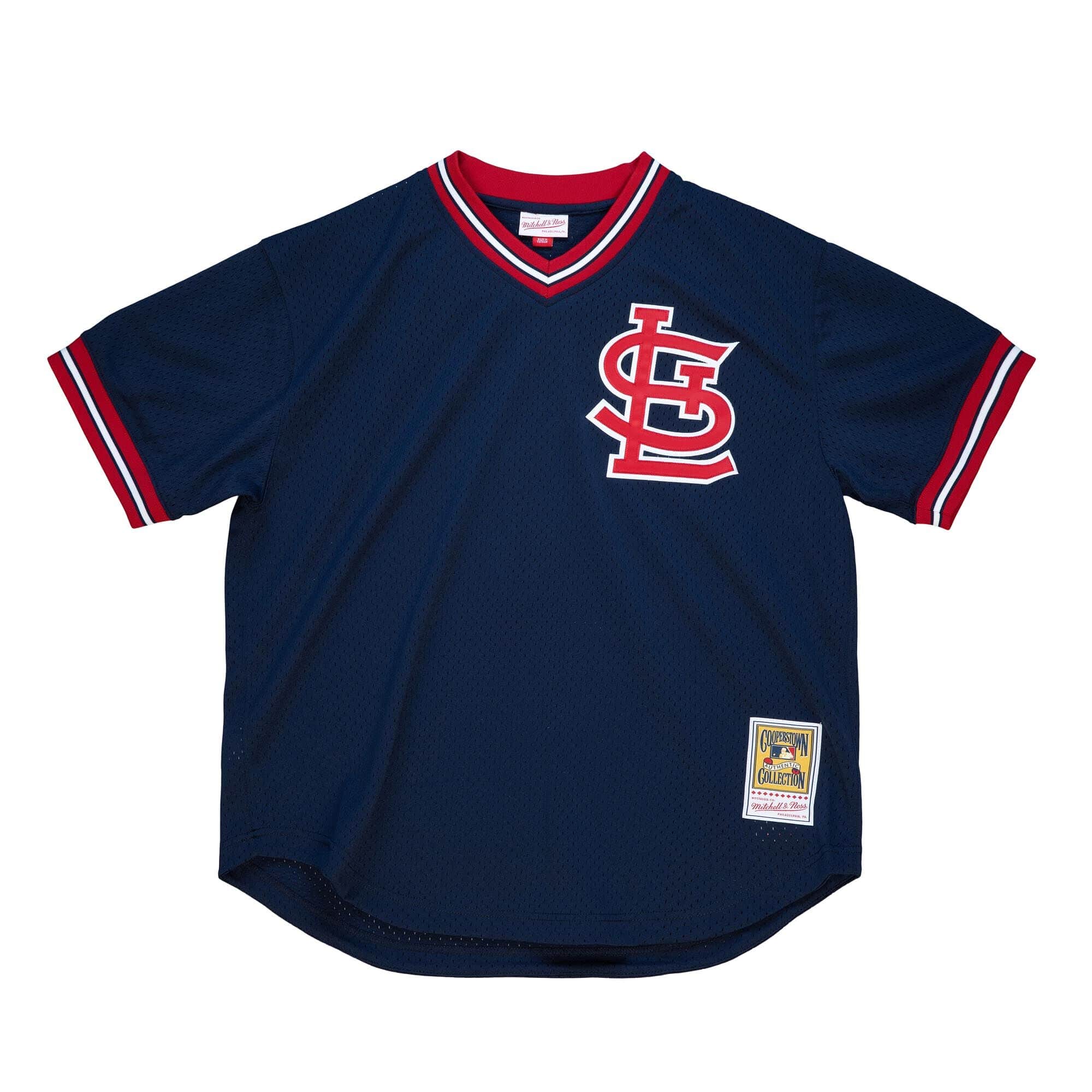 Authentic Ozzie Smith St. Louis Cardinals 1994 Pullover Jersey