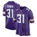 Tay Gowan Minnesota Vikings Nike Home Game Player Jersey   Purple
