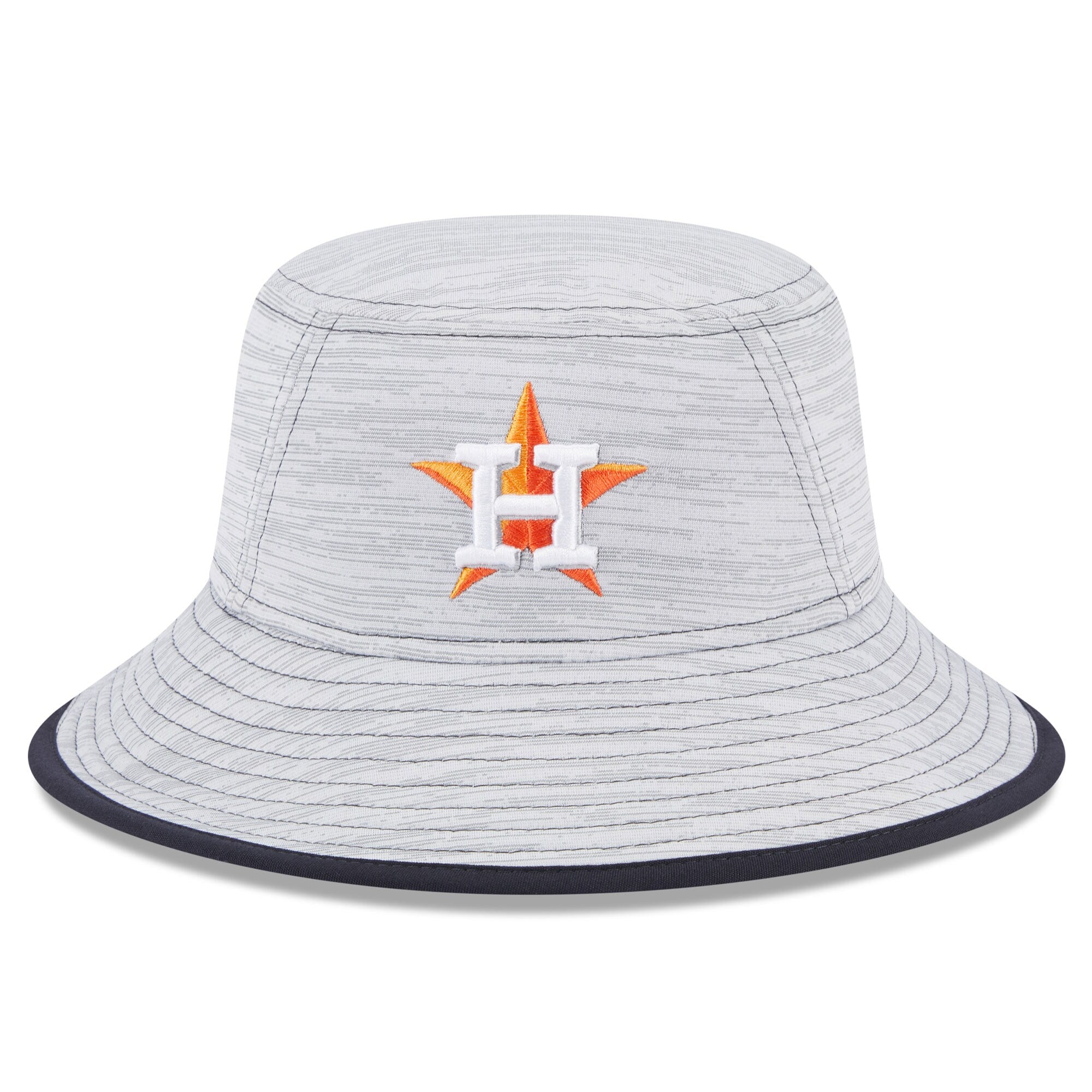 Houston Astros New Era Game Bucket Hat - Gray