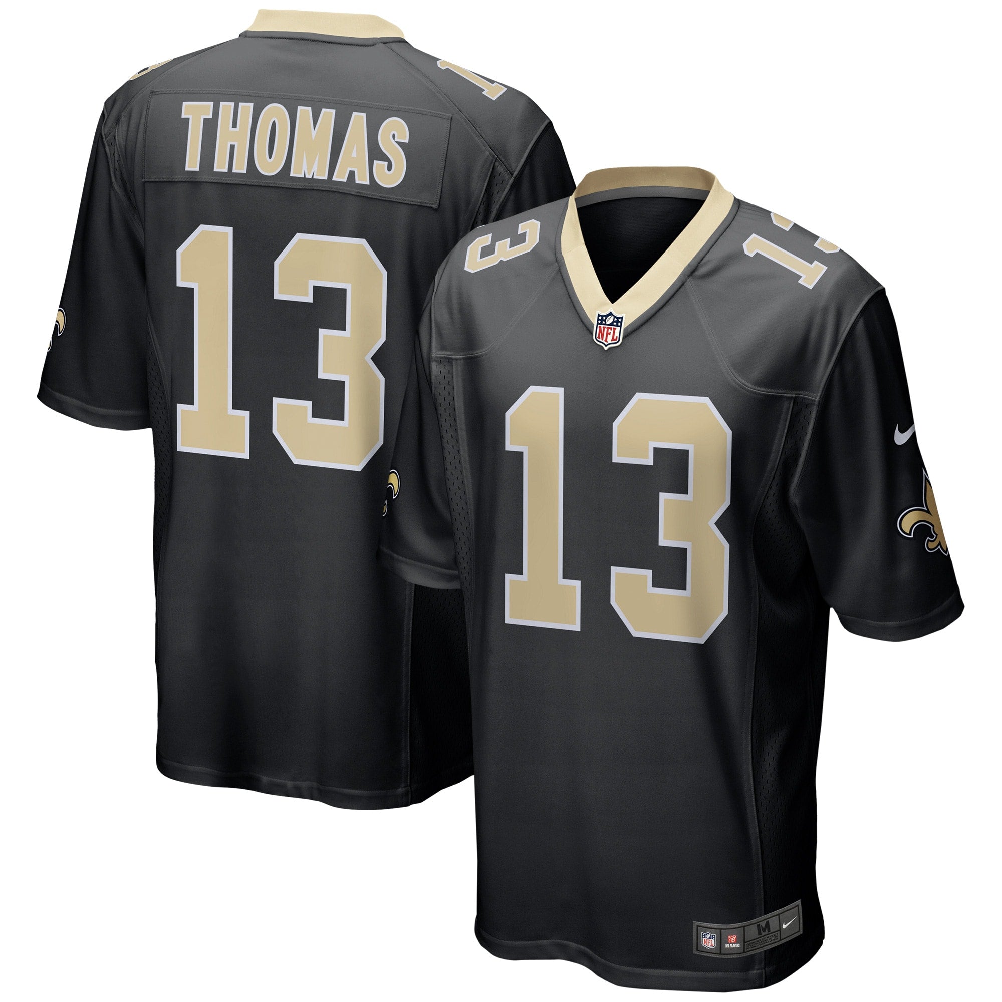 Michael Thomas New Orleans Saints Nike Team Color Game Jersey   Black
